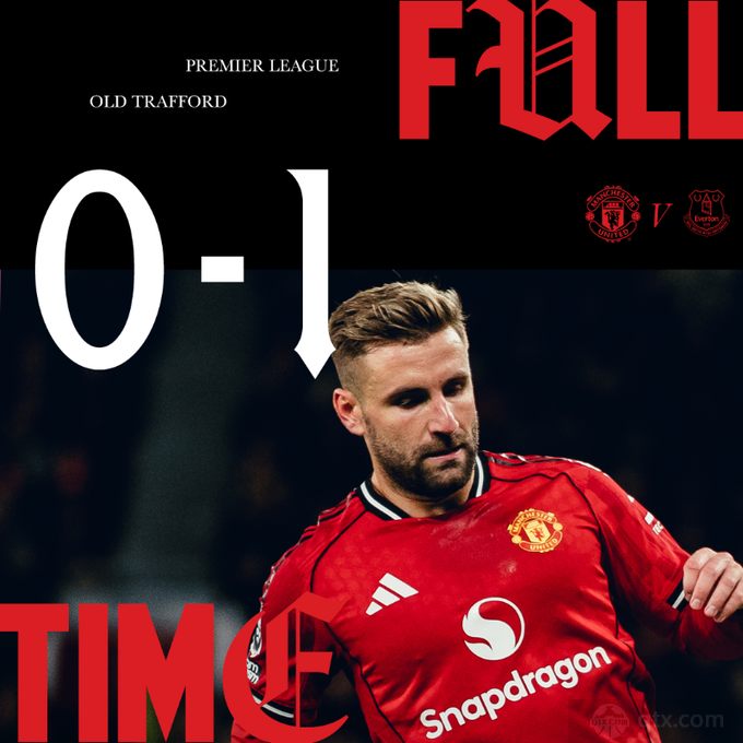 英超曼联0-1埃弗顿 曼联三轮不胜